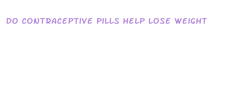 do contraceptive pills help lose weight