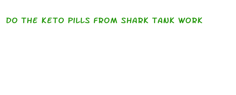 do the keto pills from shark tank work