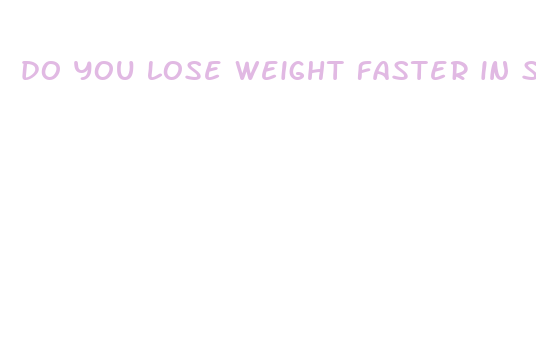 do you lose weight faster in summer