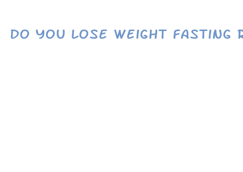 do you lose weight fasting ramadan