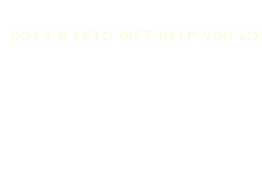 does a keto diet help you lose weight