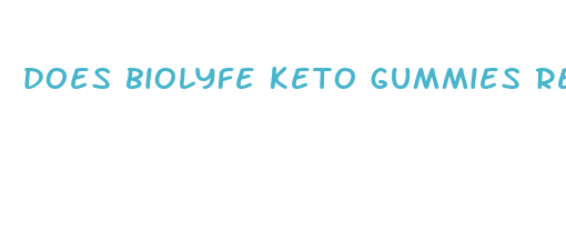 does biolyfe keto gummies really work