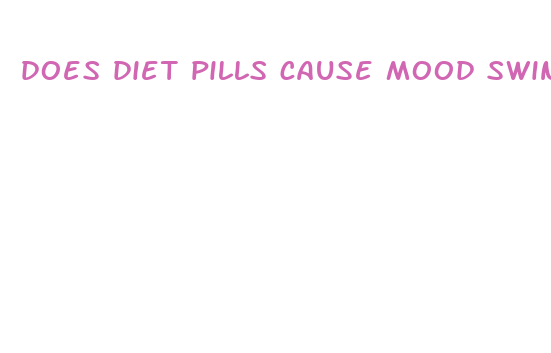 does diet pills cause mood swings