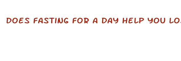 does fasting for a day help you lose weight