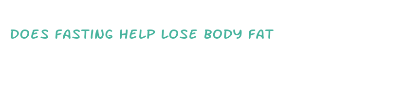 does fasting help lose body fat