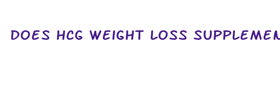 does hcg weight loss supplements work against warfarin