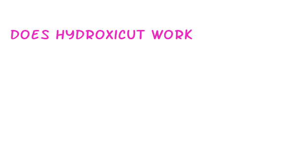 does hydroxicut work