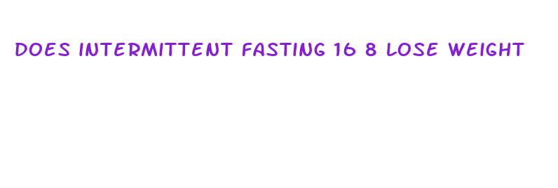 does intermittent fasting 16 8 lose weight