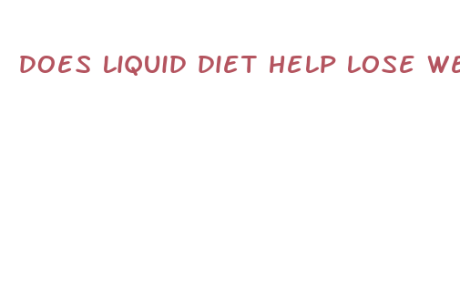 does liquid diet help lose weight fast