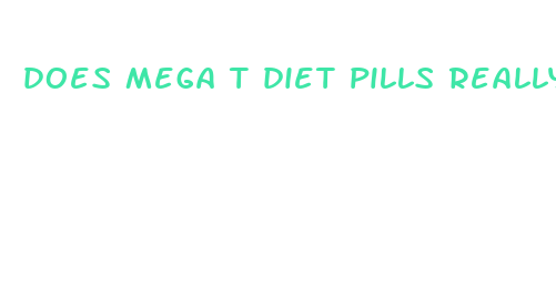 does mega t diet pills really work