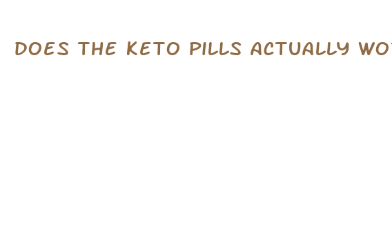 does the keto pills actually work