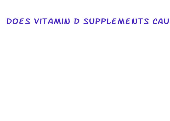 does vitamin d supplements cause weight loss