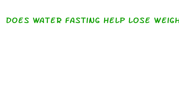 does water fasting help lose weight