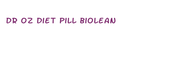 dr oz diet pill biolean