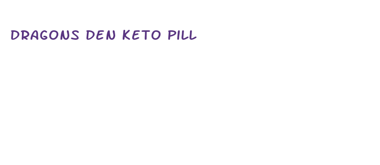 dragons den keto pill