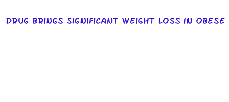 drug brings significant weight loss in obese patients