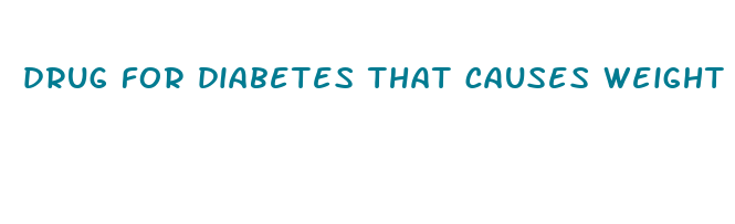 drug for diabetes that causes weight loss