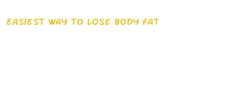 easiest way to lose body fat