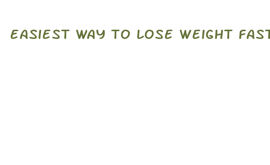 easiest way to lose weight fast without starving