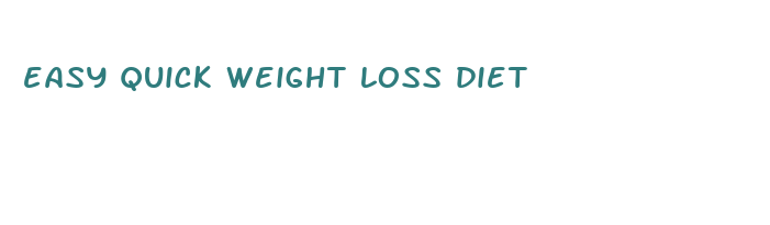 easy quick weight loss diet