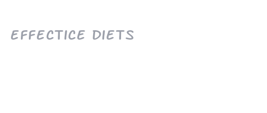 effectice diets