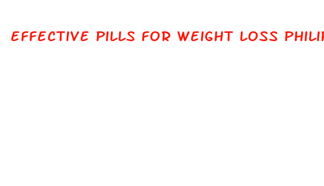 effective pills for weight loss philippines