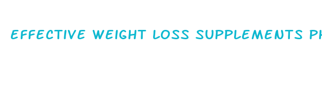 effective weight loss supplements philippines