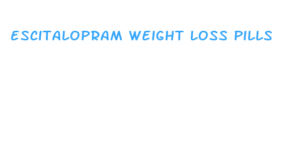 escitalopram weight loss pills