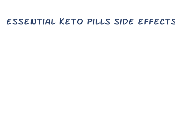 essential keto pills side effects