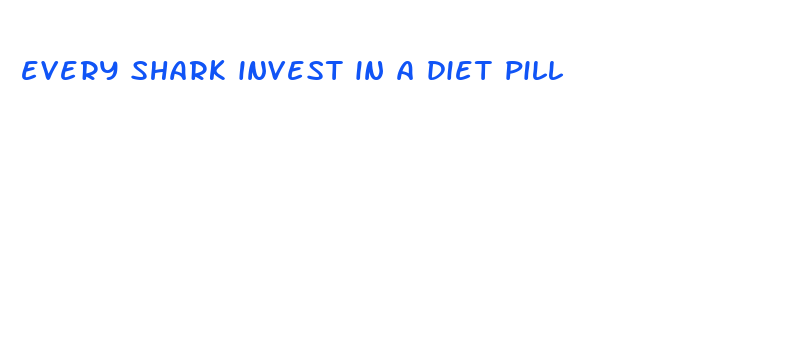 every shark invest in a diet pill