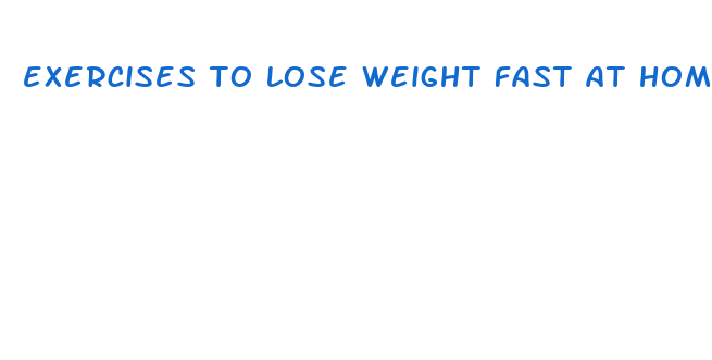 exercises to lose weight fast at home with pictures men