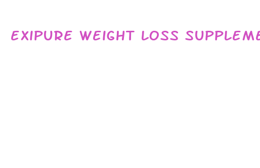 exipure weight loss supplements