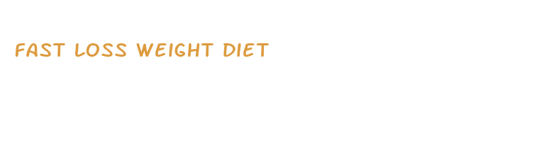 fast loss weight diet