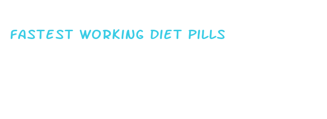 fastest working diet pills