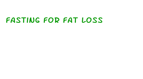 fasting for fat loss