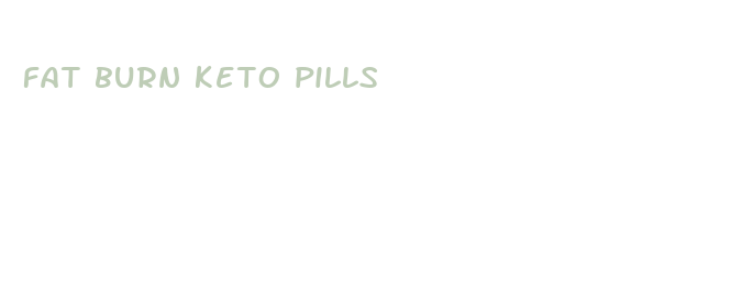 fat burn keto pills