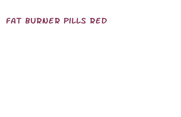 fat burner pills red