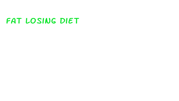 fat losing diet