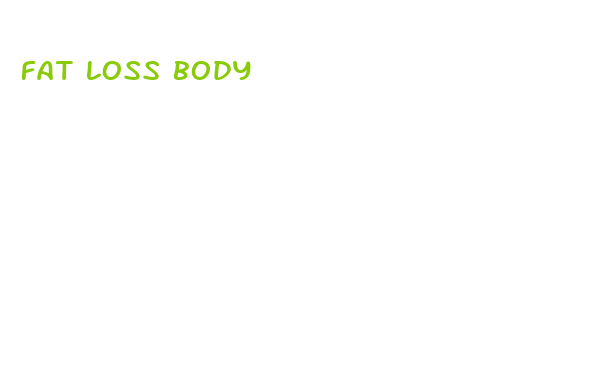 fat loss body