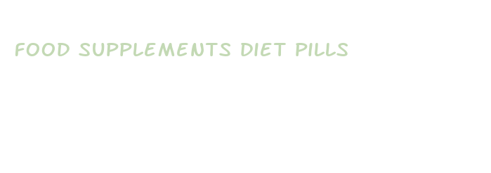 food supplements diet pills