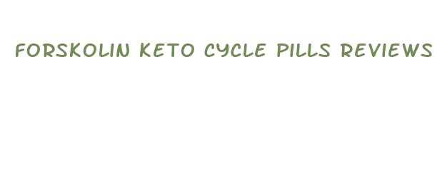 forskolin keto cycle pills reviews