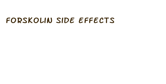 forskolin side effects