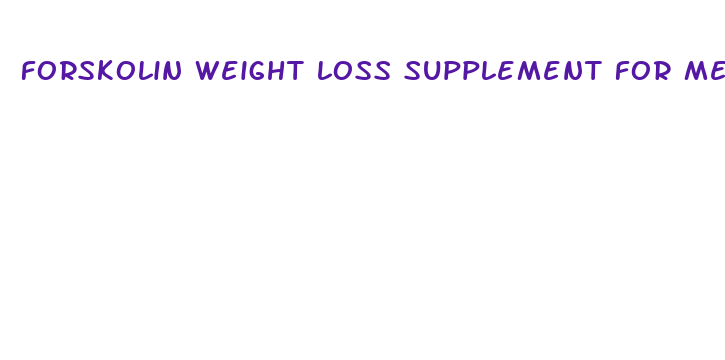 forskolin weight loss supplement for men walgreens