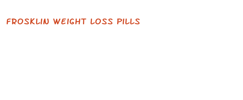 frosklin weight loss pills