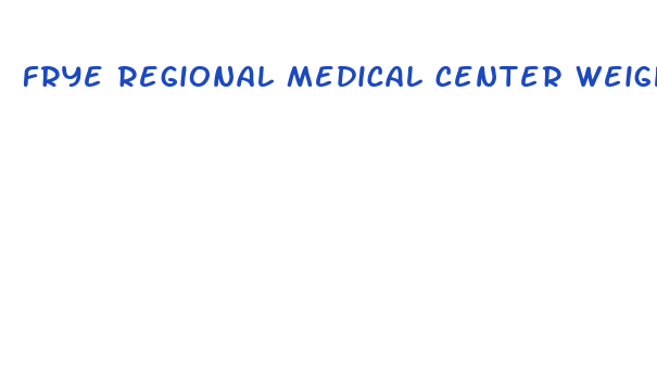 frye regional medical center weight loss