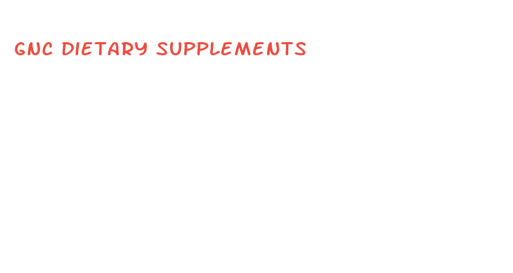 gnc dietary supplements