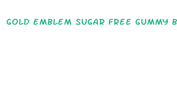 gold emblem sugar free gummy bears keto