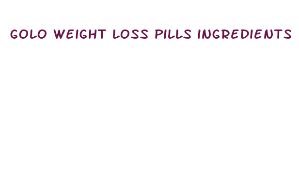 golo weight loss pills ingredients