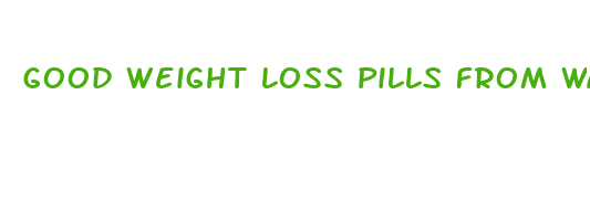 good weight loss pills from walmart