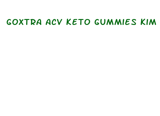 goxtra acv keto gummies kim kardashian